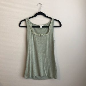 ⭐️FINAL SALE⭐️ Banana Republic Green Tank Shirt